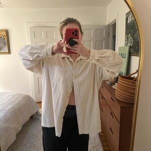 Vintage L.L. Bean corduroy button down shirt